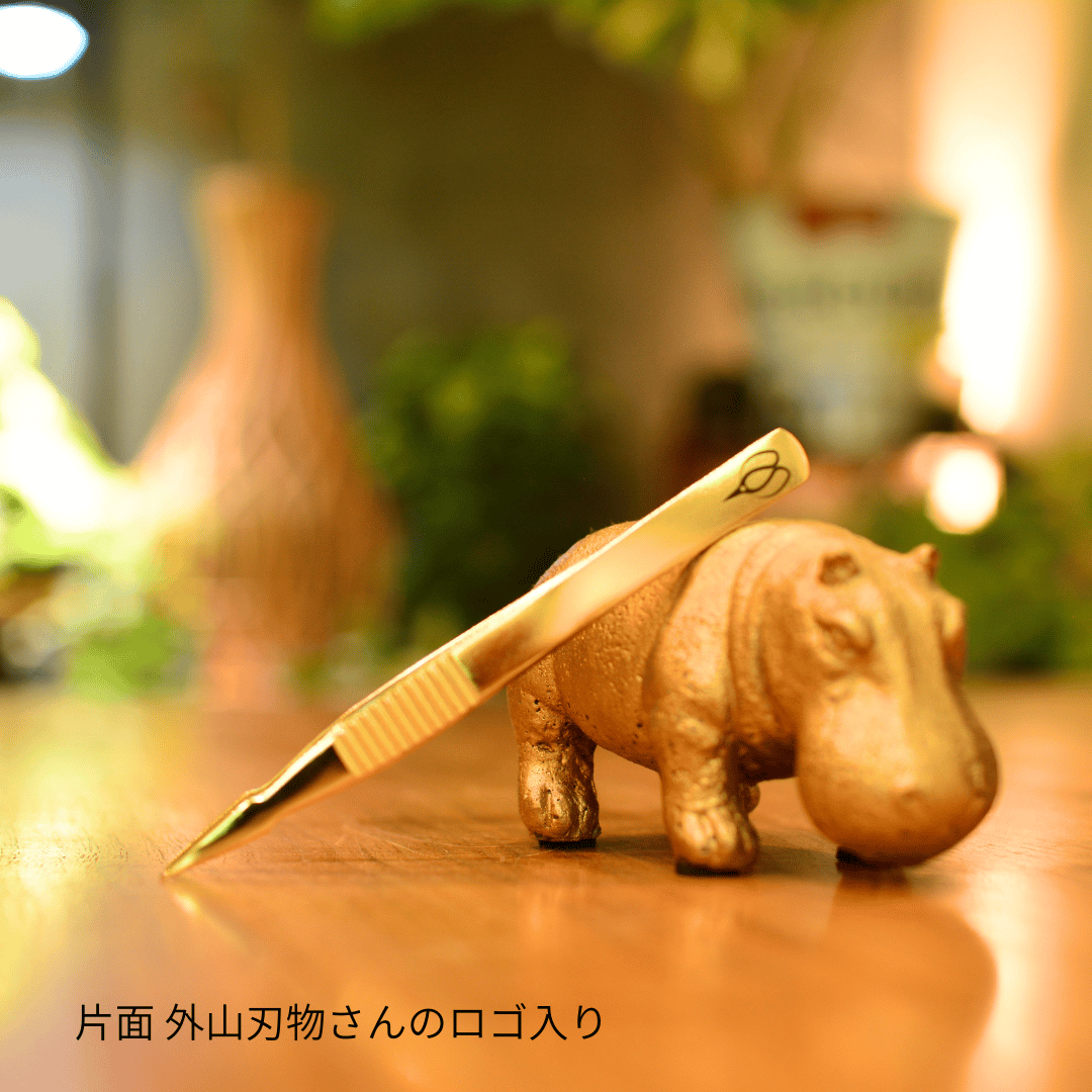 外山刃物】x【花森家】Mini ゴールドピンセット | 花森家 オンラインストア