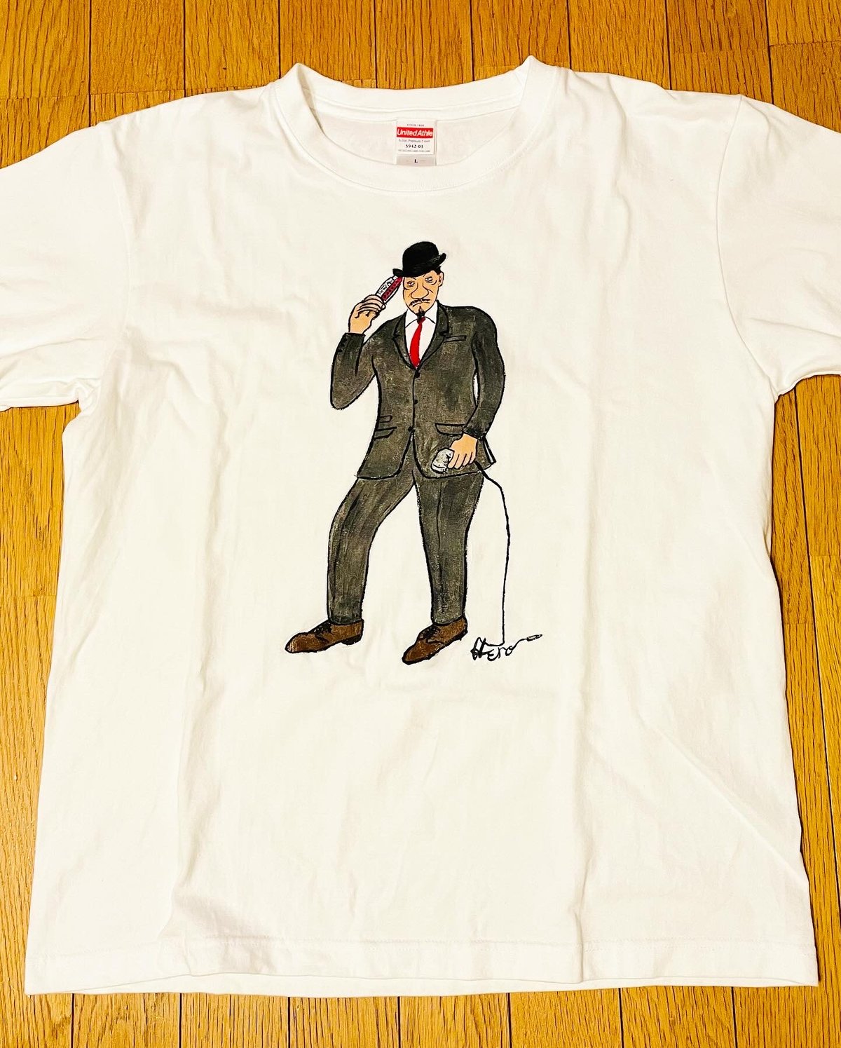 Sonnyboy Williamson Ⅱ 全身イラスト・Tシャツ | ハーモニカ