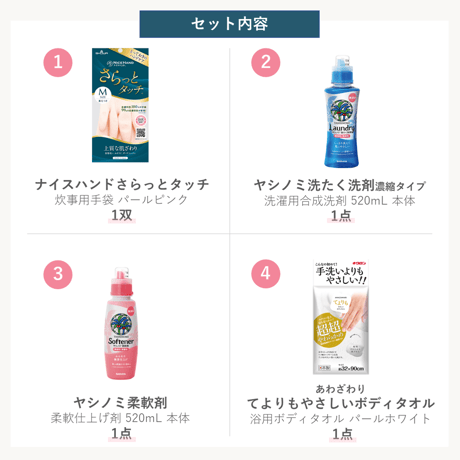肌いたわり習慣セット