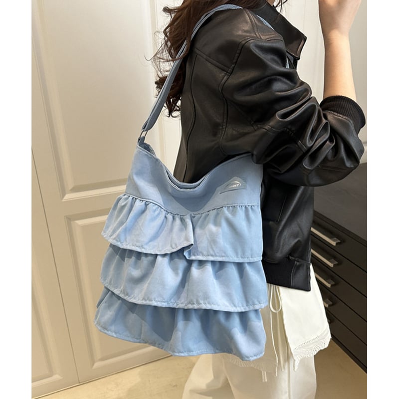 ティアードフリルショルダーバッグ | Bagoodtimeshop