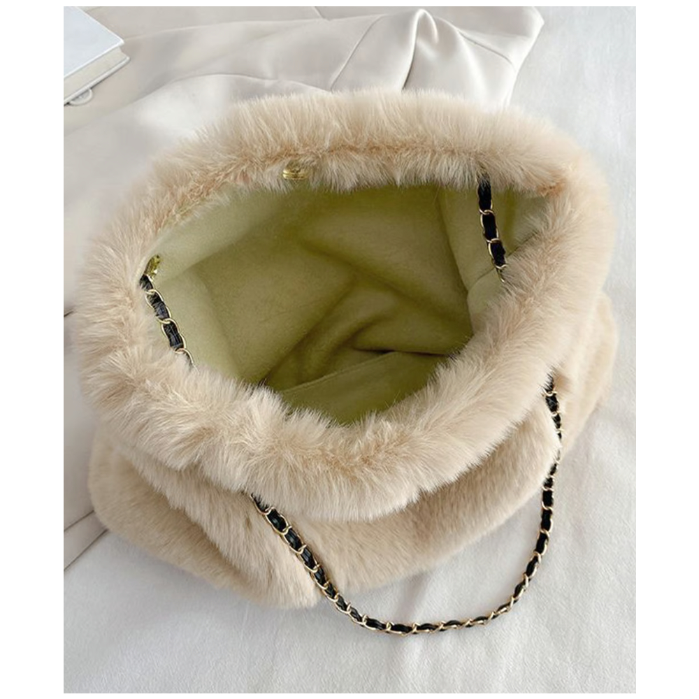 大容量チェーンファーバッグ | Bagoodtimeshop