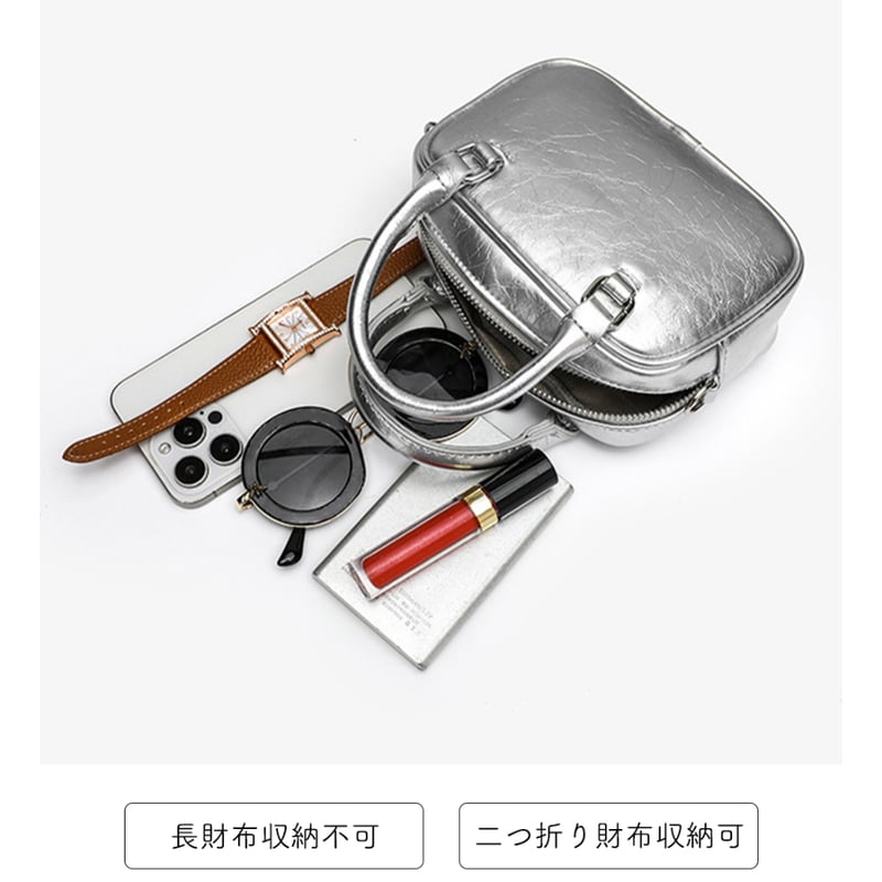 PUレザー2wayショルダーバッグ | Bagoodtimeshop