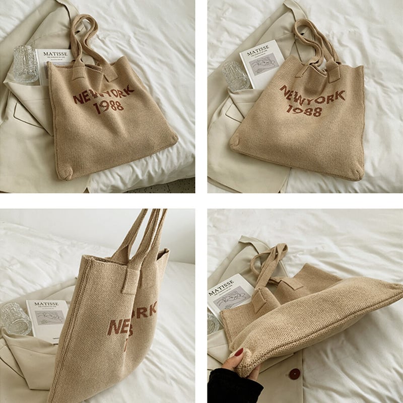 ニット トートバッグ | Bagoodtimeshop ニット トートバッグ | Bagoodtimeshop