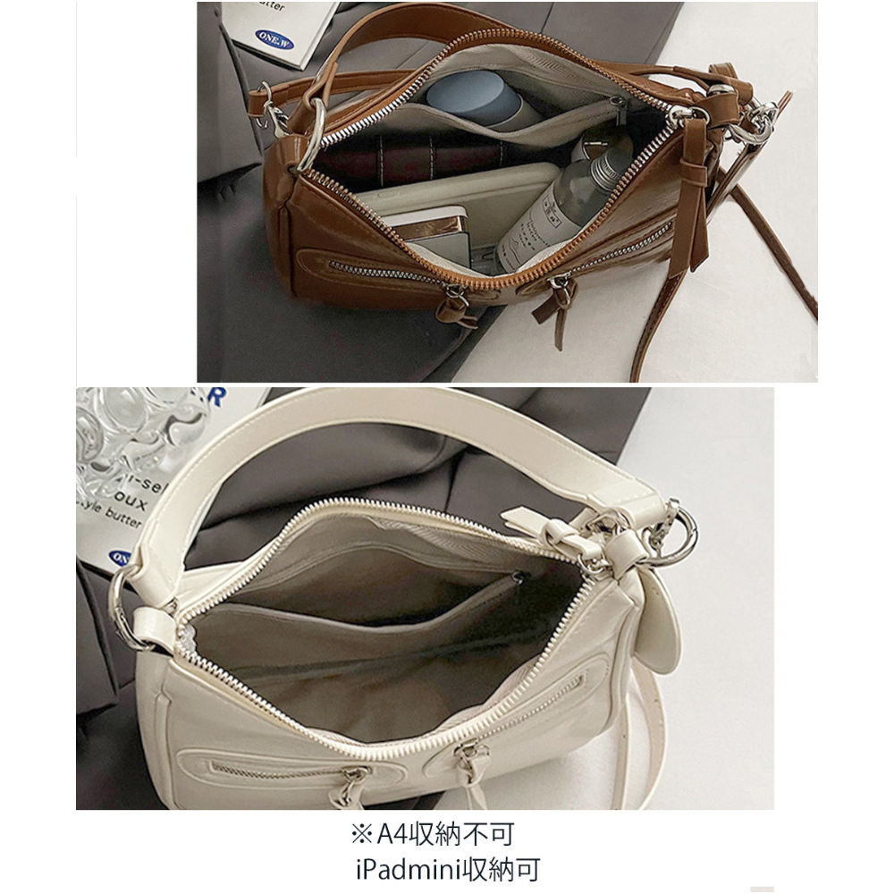 レトロショルダーバッグ ハートチャーム付 | Bagoodtimeshop