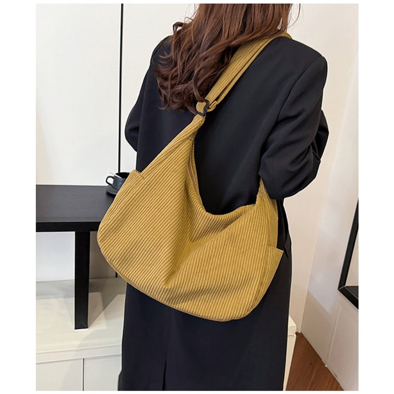 A4コーデュロイショルダーバッグ | Bagoodtimeshop