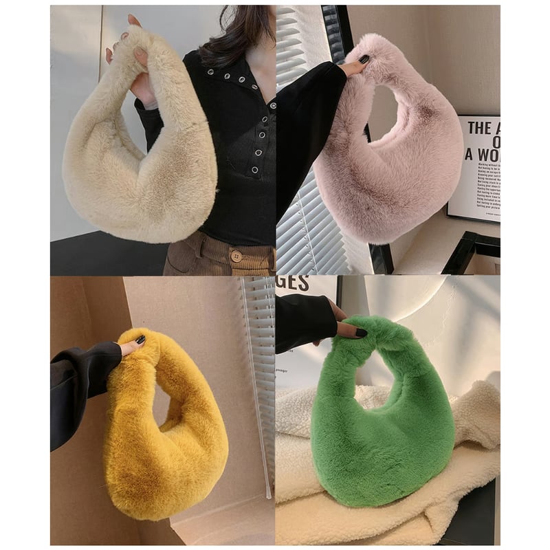 エコファーワンハンドルバッグ | Bagoodtimeshop