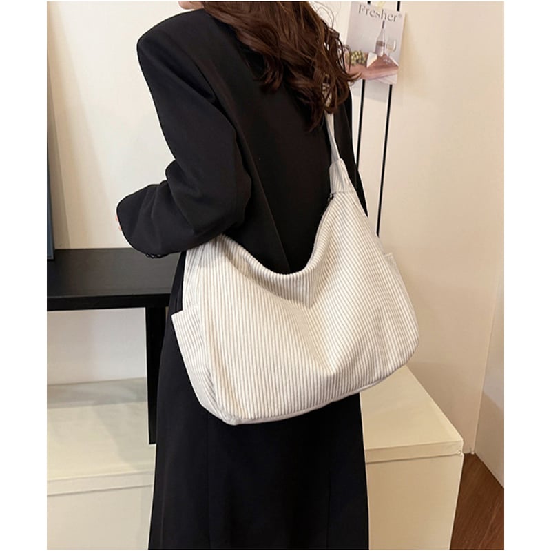 A4コーデュロイショルダーバッグ | Bagoodtimeshop