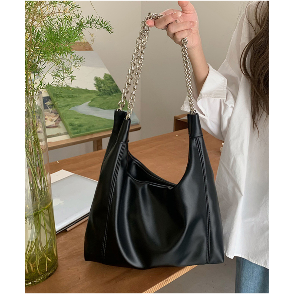 シンプルチェーントートバッグ | Bagoodtimeshop