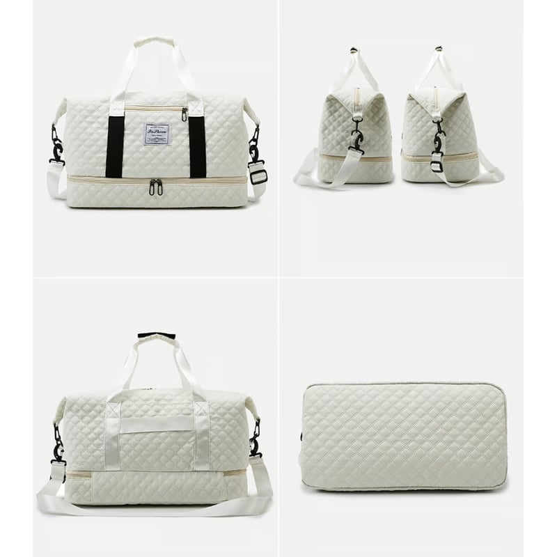 大容量キルティングトラベルバッグ タイプ2 | Bagoodtimeshop