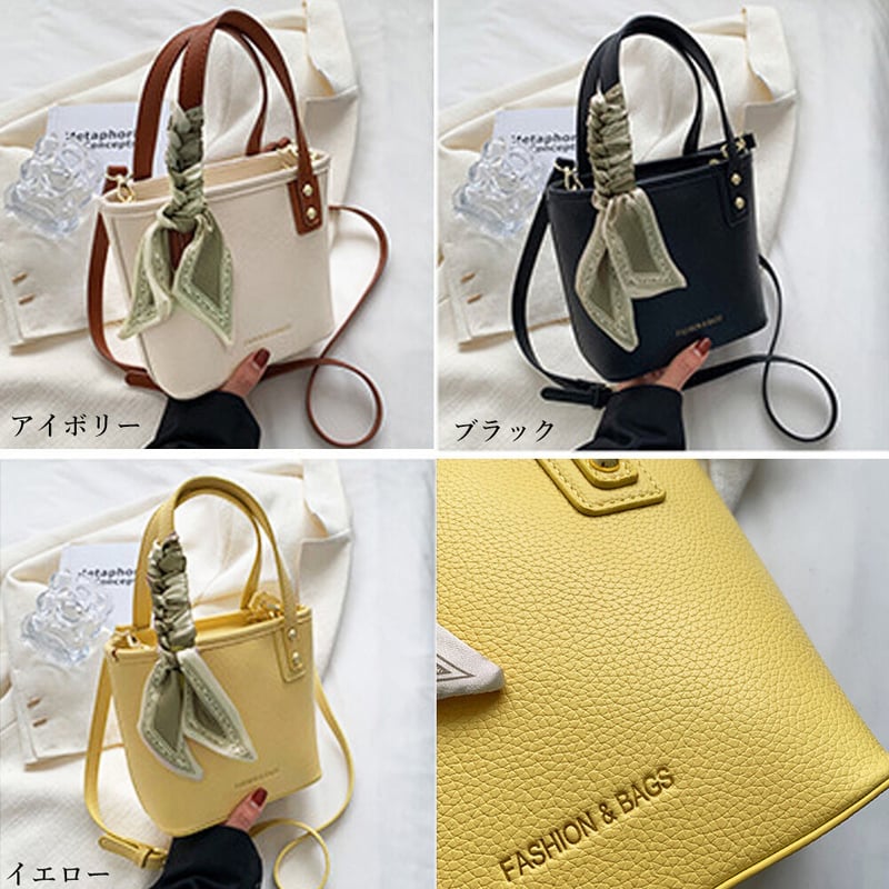 2WAYミニショルダーバッグ スカーフ付き | Bagoodtimeshop 2WAYミニショルダーバッグ スカーフ付き | Bagoodtimeshop