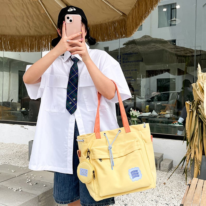 巾着ナイロントートバッグ | Bagoodtimeshop