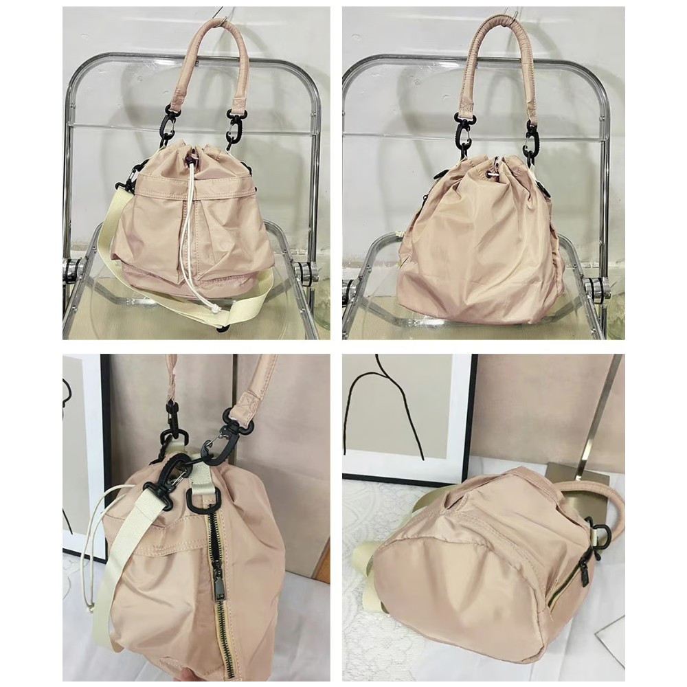 巾着デザインショルダーバッグ | Bagoodtimeshop