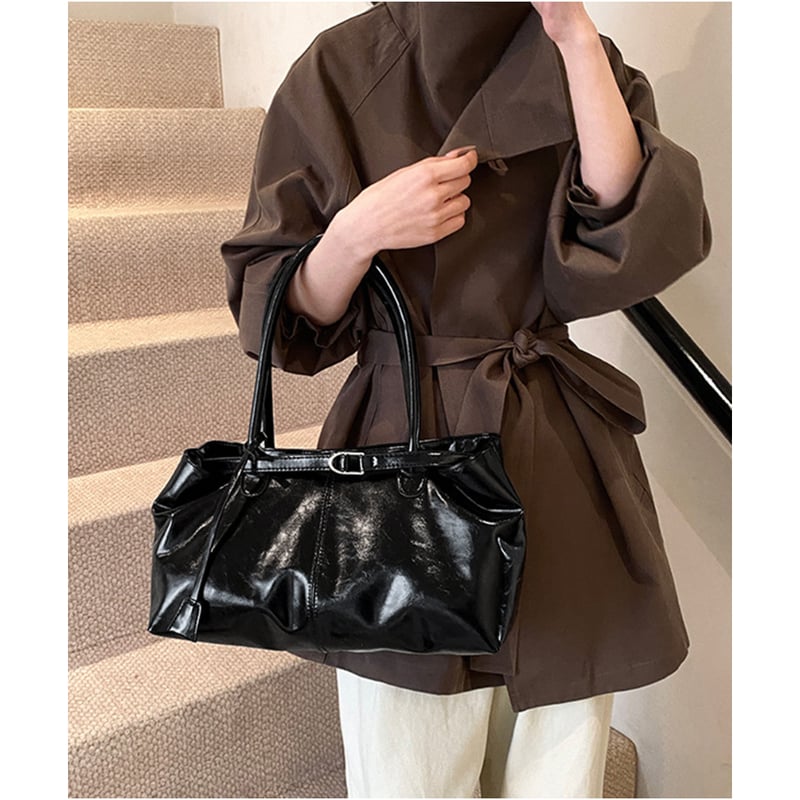 オイルワックス風合皮トートバッグ | Bagoodtimeshop