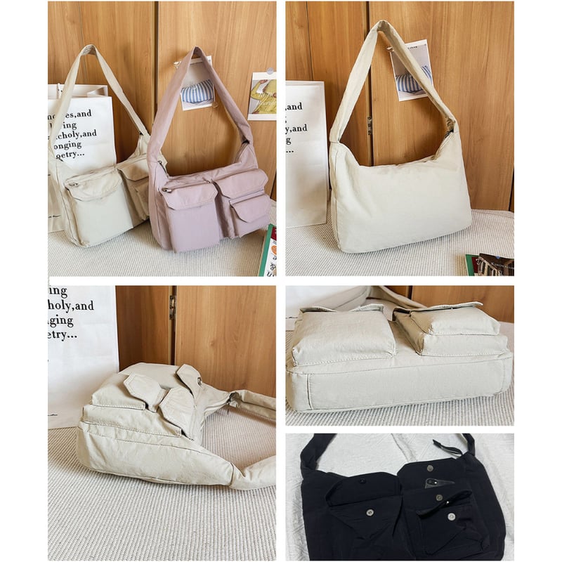 ショルダーバッグ♡ナイロン 軽量ナイロンショルダーバッグ | Bagoodtimeshop