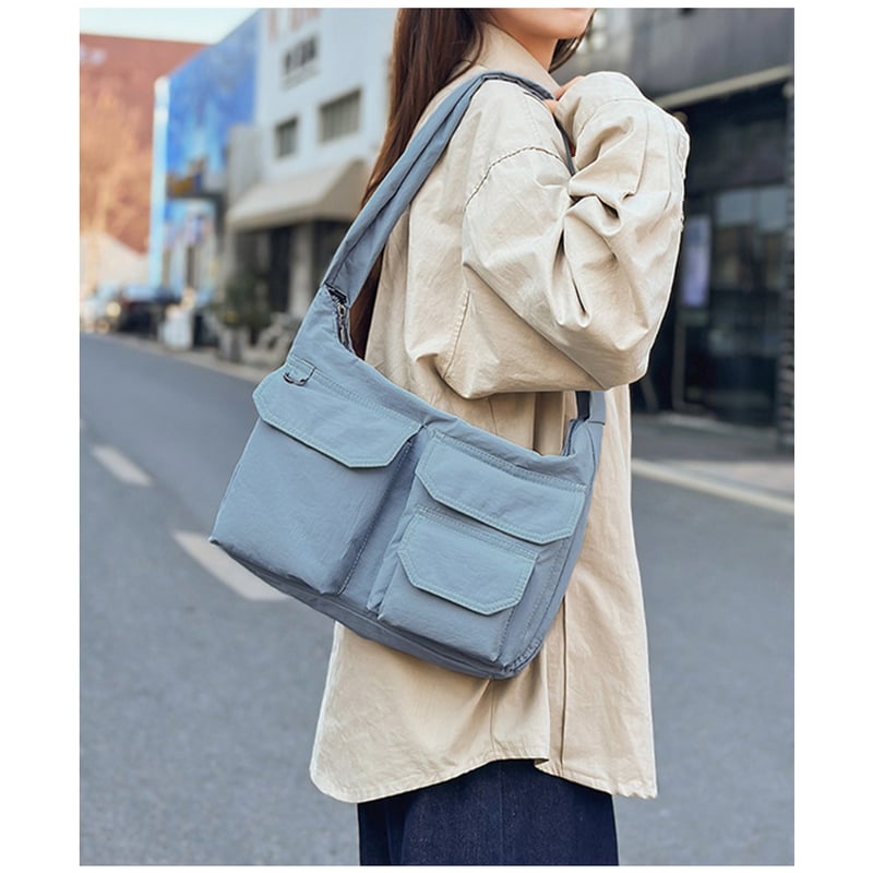 ショルダーバッグ♡ナイロン 軽量ナイロンショルダーバッグ | Bagoodtimeshop