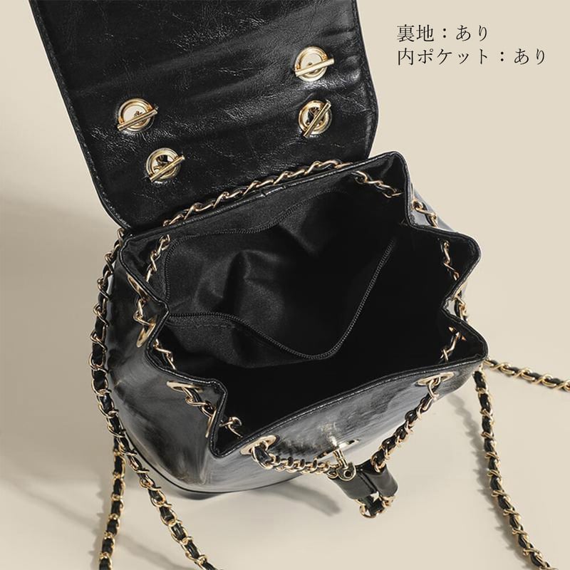 韓国風チェーンリュックサック | Bagoodtimeshop