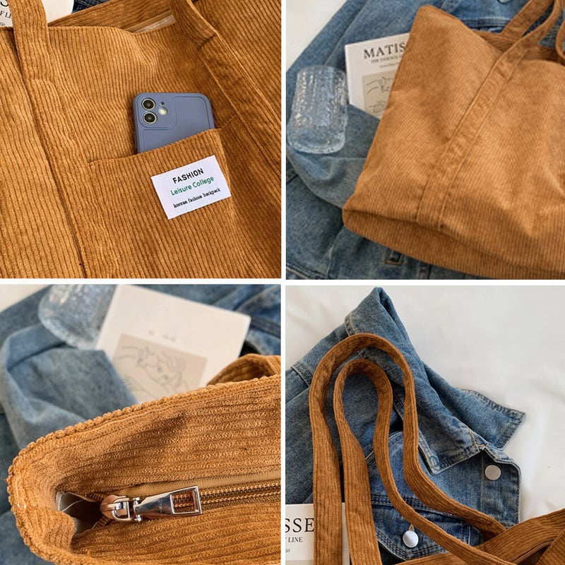 コーデュロイ トートバッグ | Bagoodtimeshop