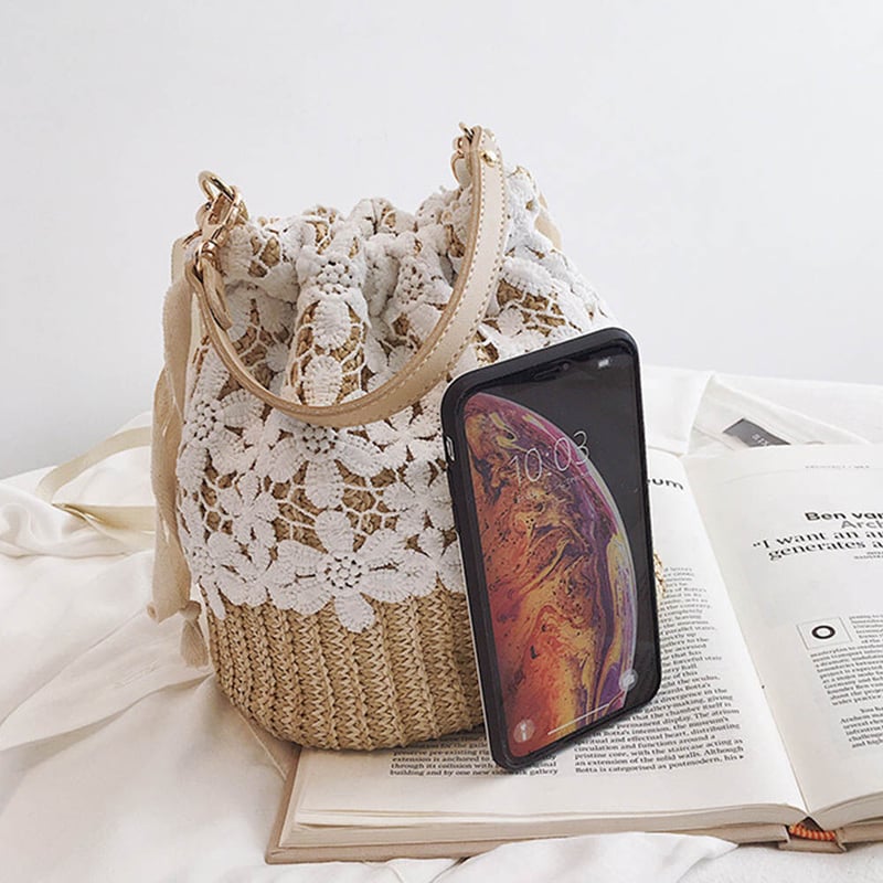 極美品 a-jolie タグ付き かごバッグ ハンドバッグ フラワー 花 巾着 楽天市場】《対象クーポンで30%off》6/22~27 1:59までかごバッグ