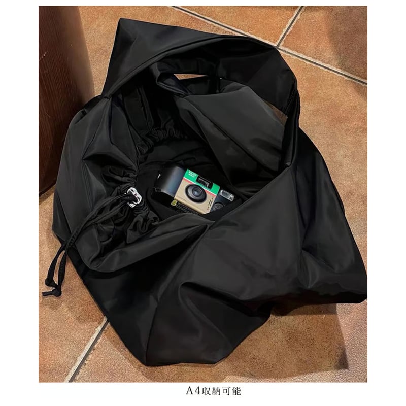 ドローコード巾着 ショルダーバッグ | Bagoodtimeshop