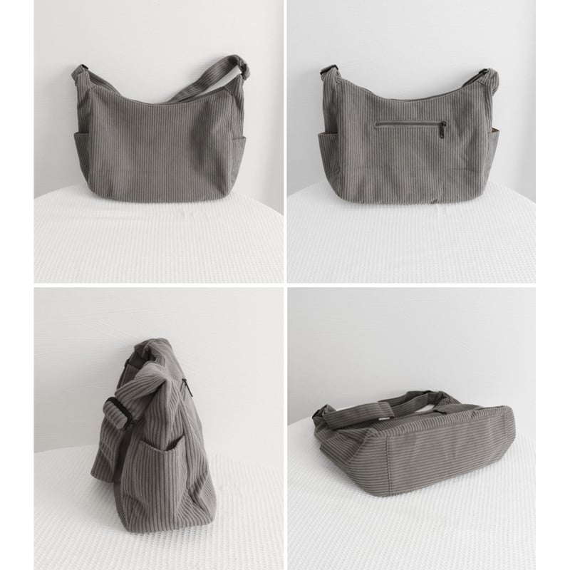A4コーデュロイショルダーバッグ | Bagoodtimeshop