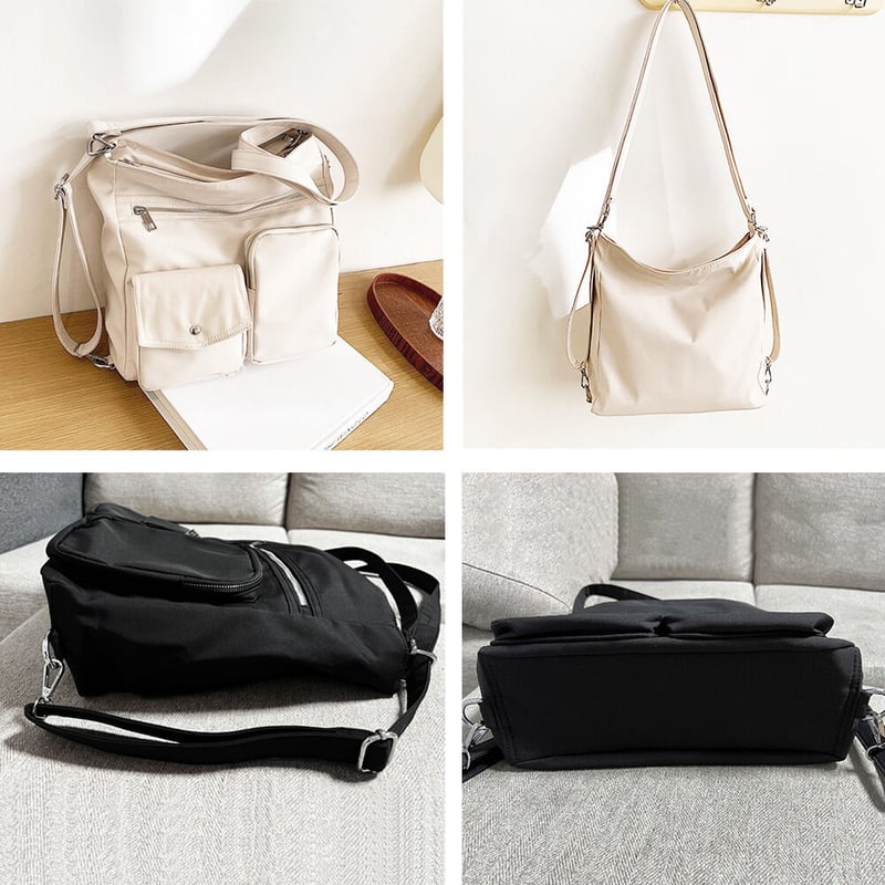 値下げ不可！NUTEMPEROR ブラックナイロンショルダーバッグ NUTEMPEROR / ナットエンペラー - BLACK BAG (BLACK) | RADD LOUNGE