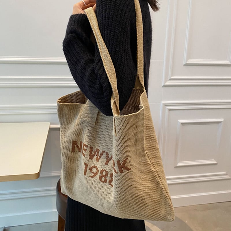 ニット トートバッグ | Bagoodtimeshop ニット トートバッグ | Bagoodtimeshop