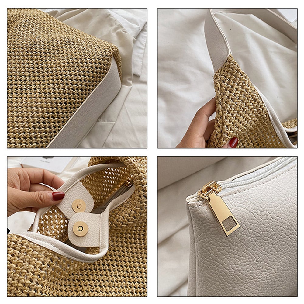 ポーチ付き透かし編みトートバッグ | Bagoodtimeshop