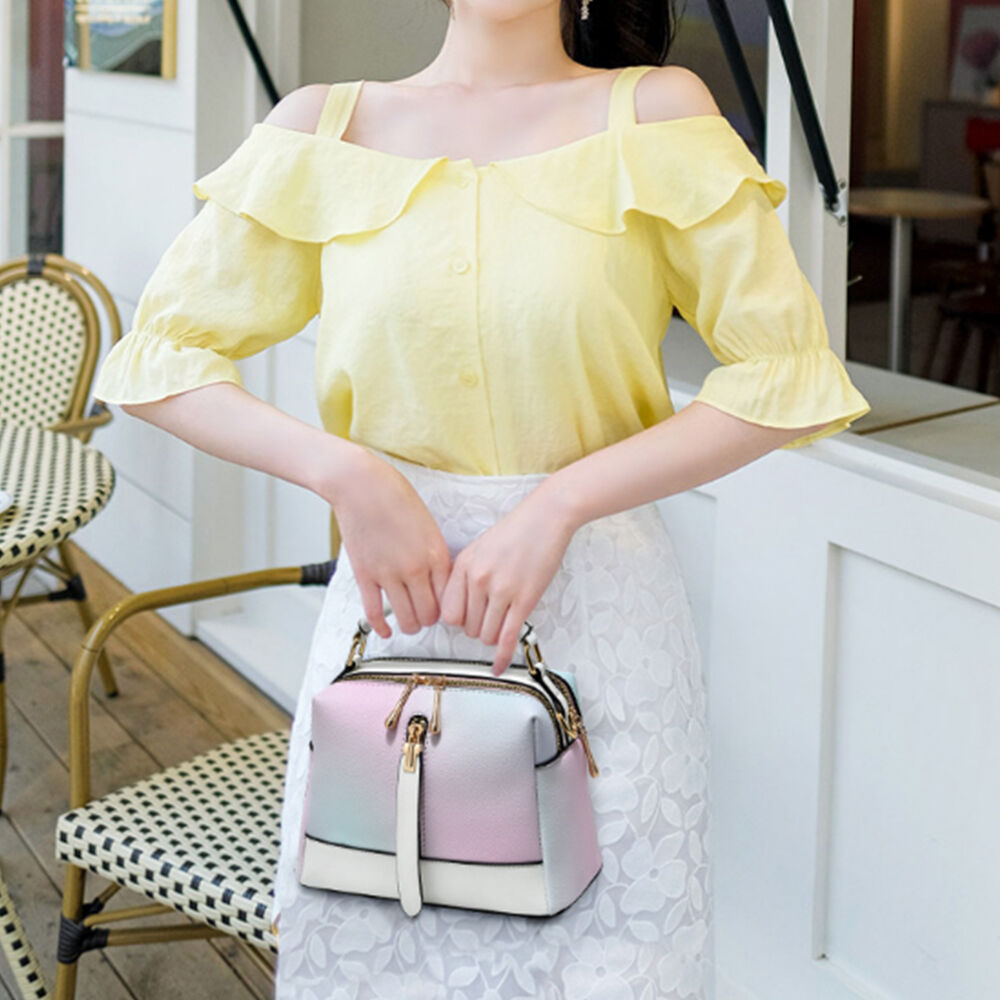 グラデーションカラーショルダーバッグ | Bagoodtimeshop