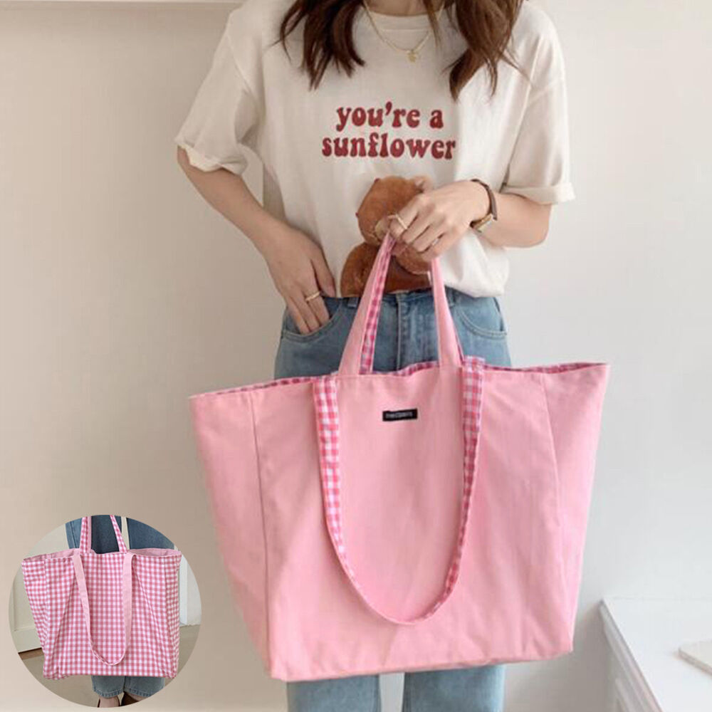 リバーシブルキャンバスビッグトートバッグ | Bagoodtimeshop リバーシブルキャンバスビッグトートバッグ | Bagoodtimeshop
