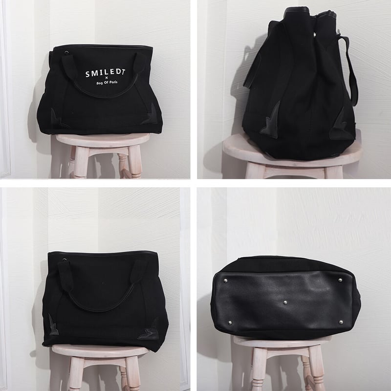 ブラック BIGトートバッグ ディズニー トートバッグ ブラックミッキーゴルフ BLACK MICKY
