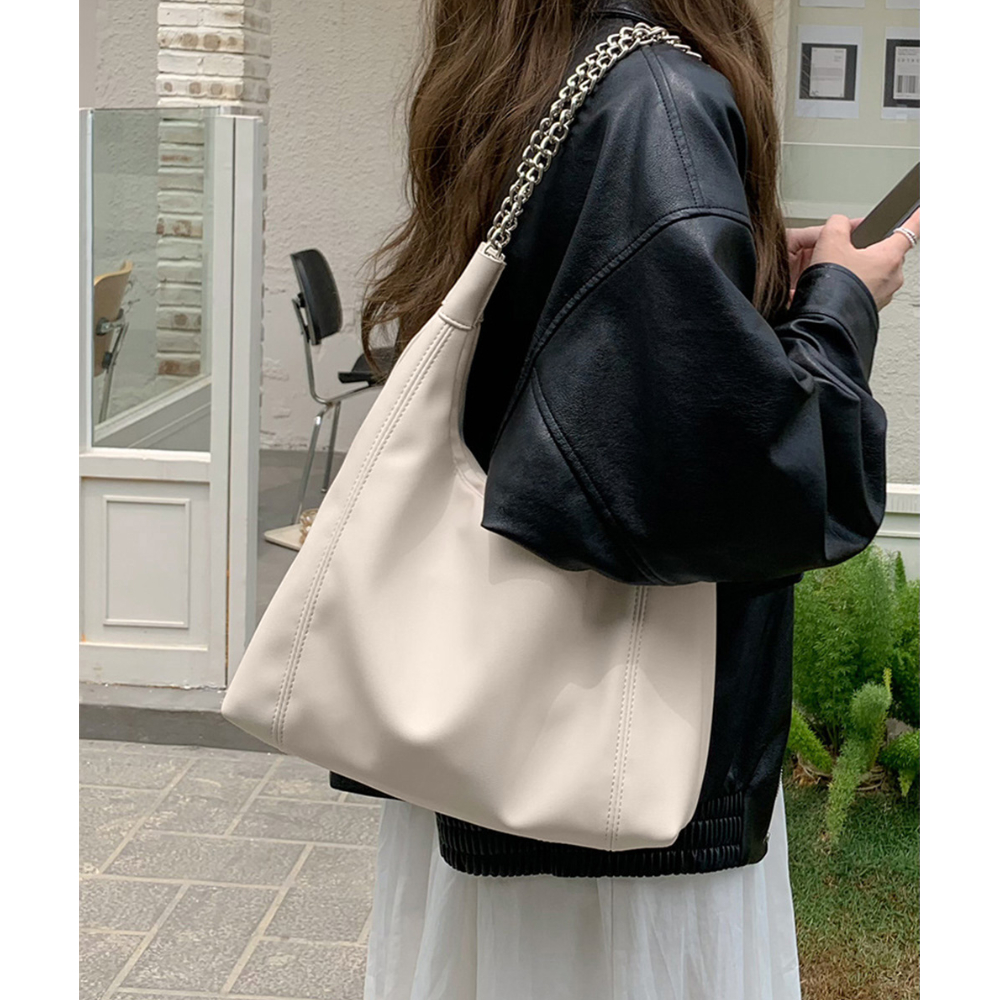 シンプルチェーントートバッグ | Bagoodtimeshop