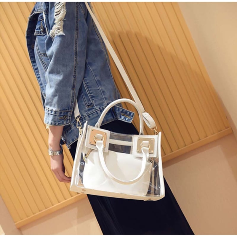 【✨早い者勝ち✨】 クリアジムバッグ レディース クリア トートバッグ ROOTOTE クリアバッグ トート レディース 通販 ルートート