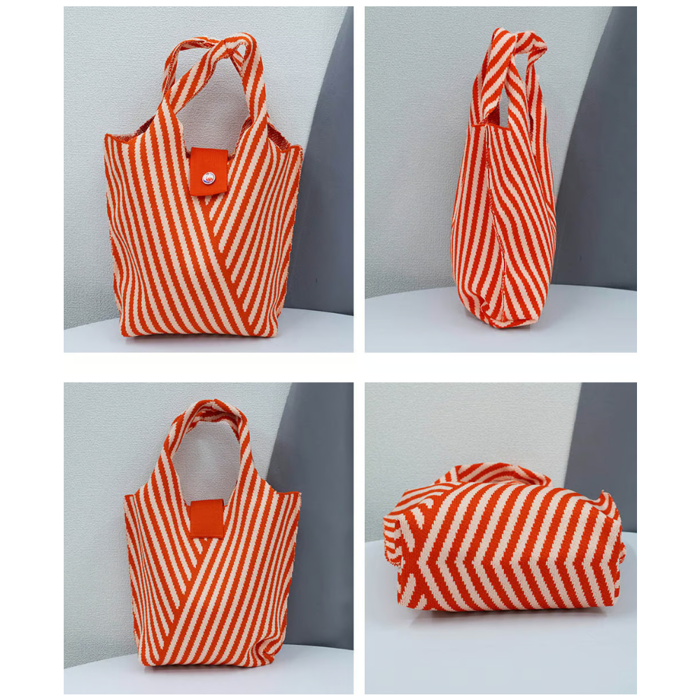 ストライプミニニットバッグ | Bagoodtimeshop ストライプミニニットバッグ | Bagoodtimeshop