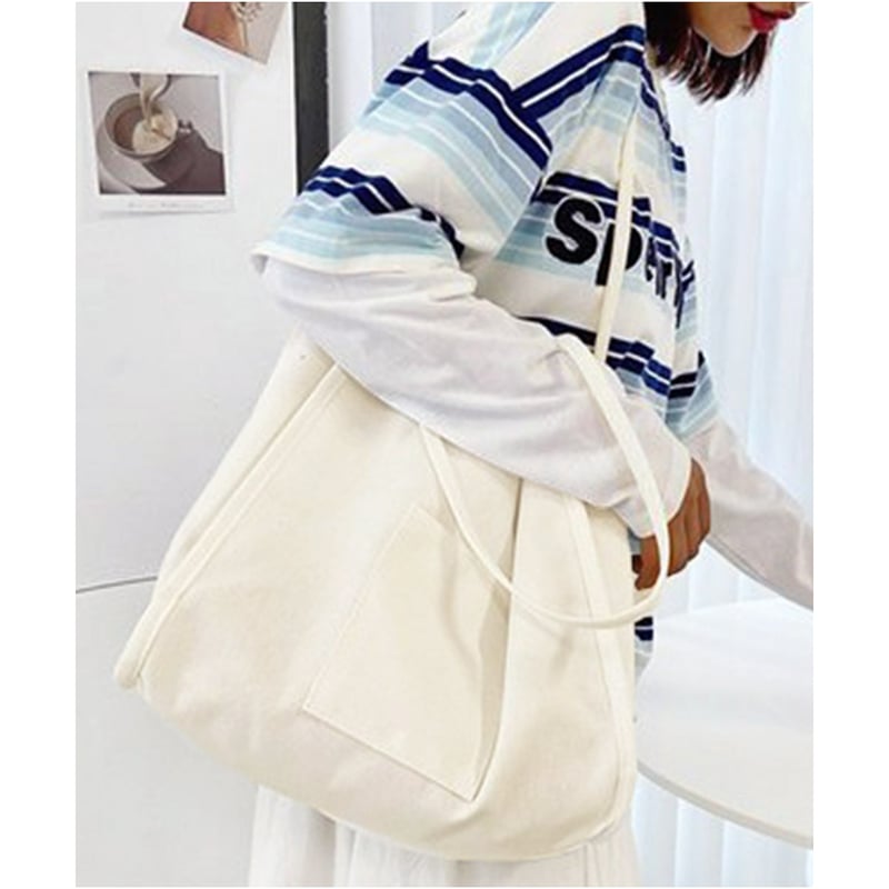 キャンバスビッグトートバッグ | Bagoodtimeshop