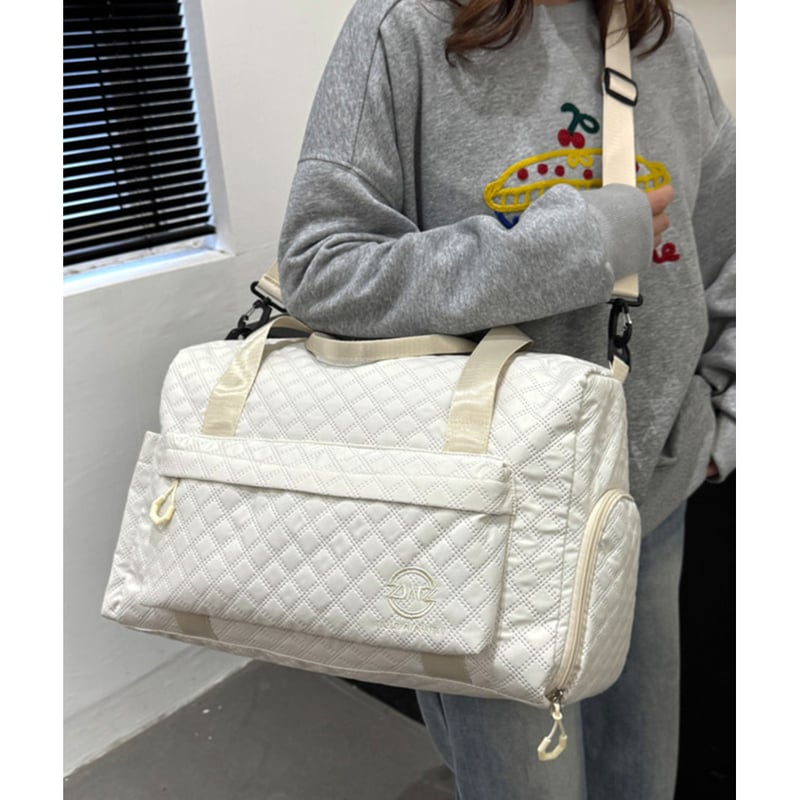 キルティングボストンバッグ | Bagoodtimeshop