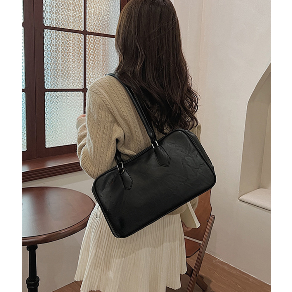 ロングハンドルボストンバッグ | Bagoodtimeshop