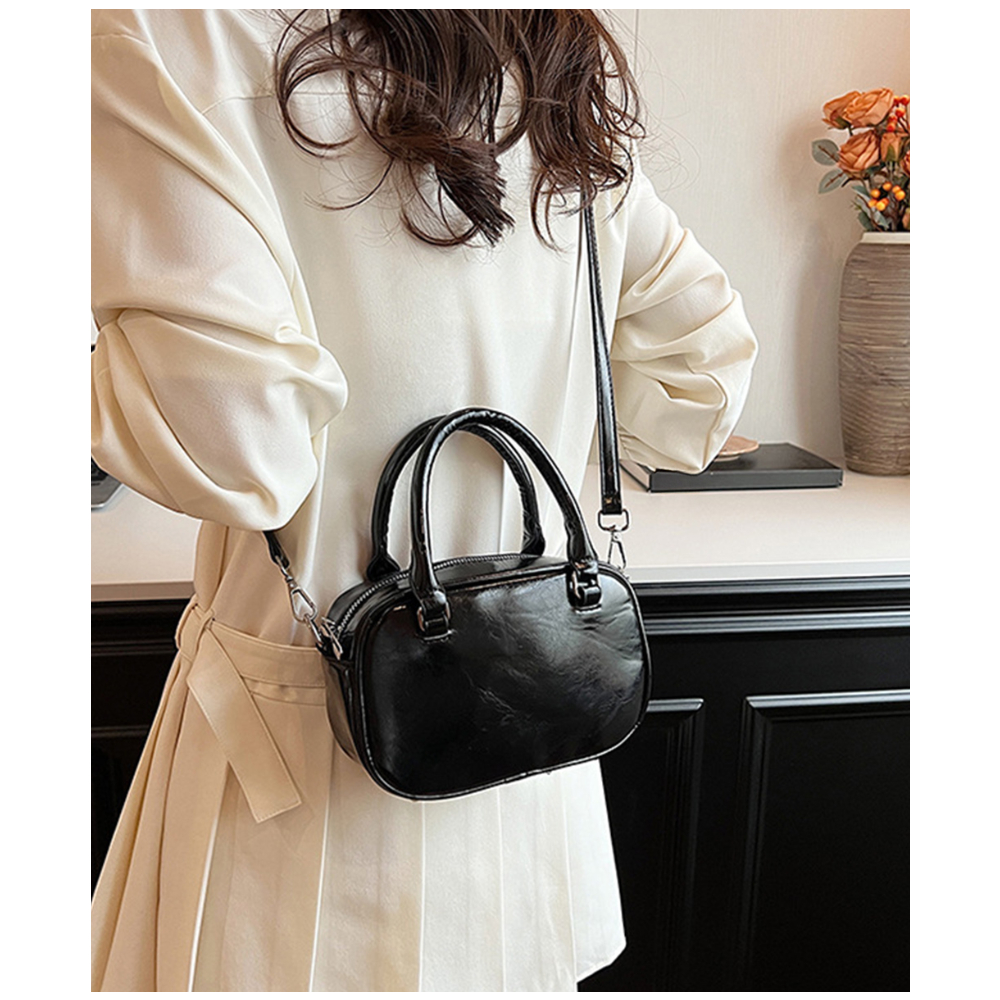 新品 SONNE PU レザー調 2WAYショルダーバッグ ブラック PUレザー2wayショルダーバッグ | Bagoodtimeshop