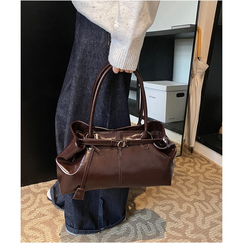 オイルワックス風合皮トートバッグ | Bagoodtimeshop