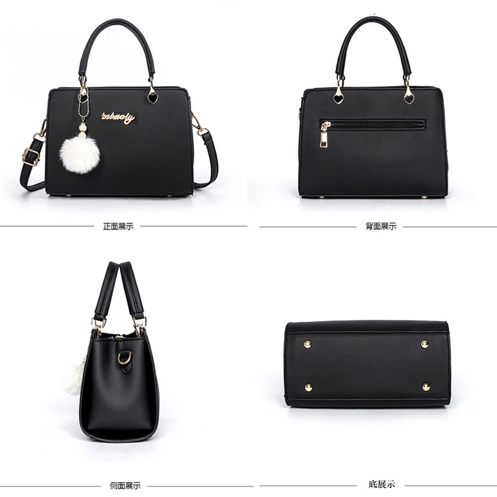 ショルダーバッグ ファーチャーム付き | Bagoodtimeshop