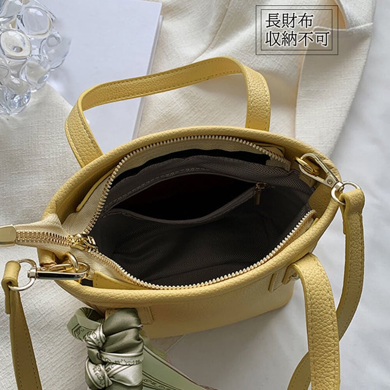 2WAYミニショルダーバッグ スカーフ付き | Bagoodtimeshop 2WAYミニショルダーバッグ スカーフ付き | Bagoodtimeshop