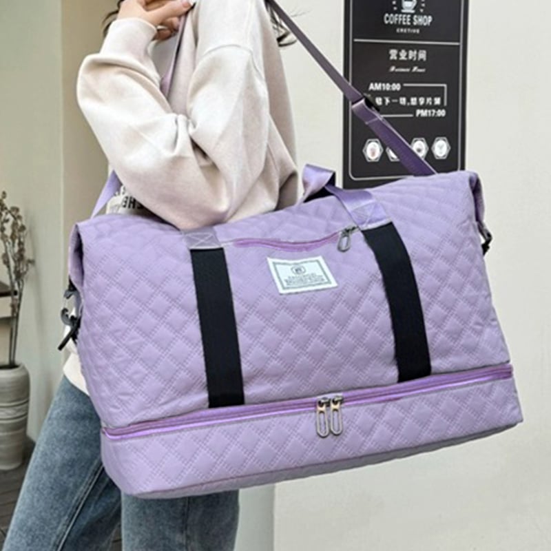 大容量キルティングトラベルバッグ タイプ2 | Bagoodtimeshop