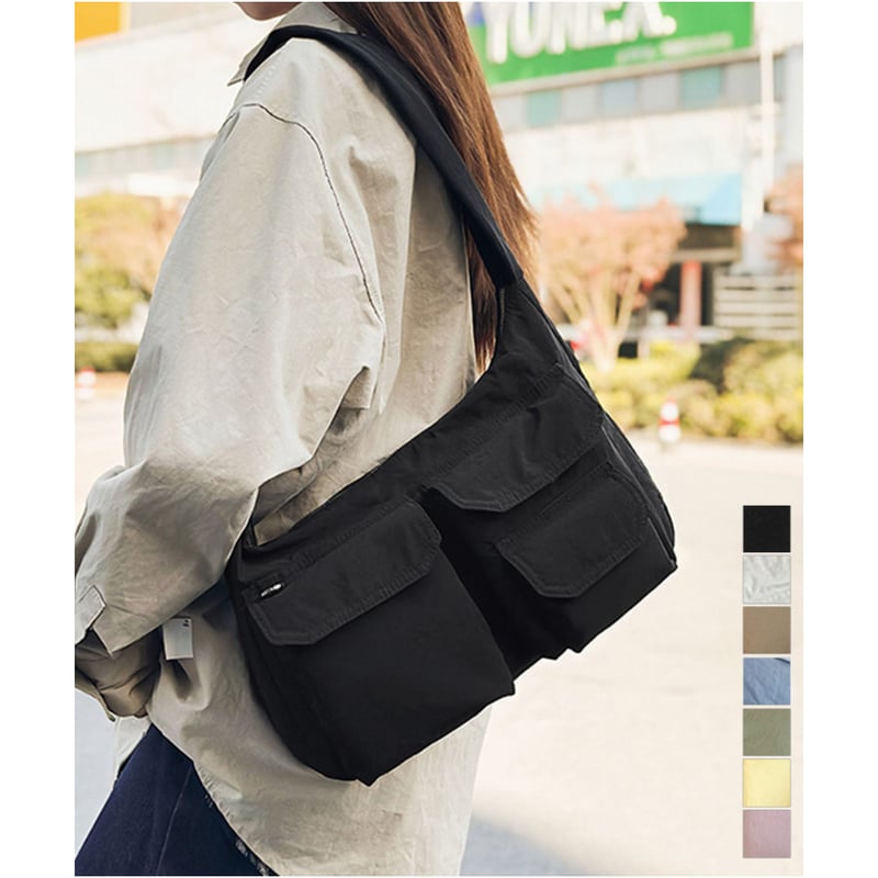 ショルダーバッグ♡ナイロン 軽量ナイロンショルダーバッグ | Bagoodtimeshop