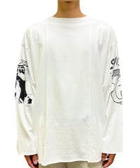 WEYEP　No.W×S-001　WEYEP©︎SONIC YOUTH 　Sleeve Rocktee