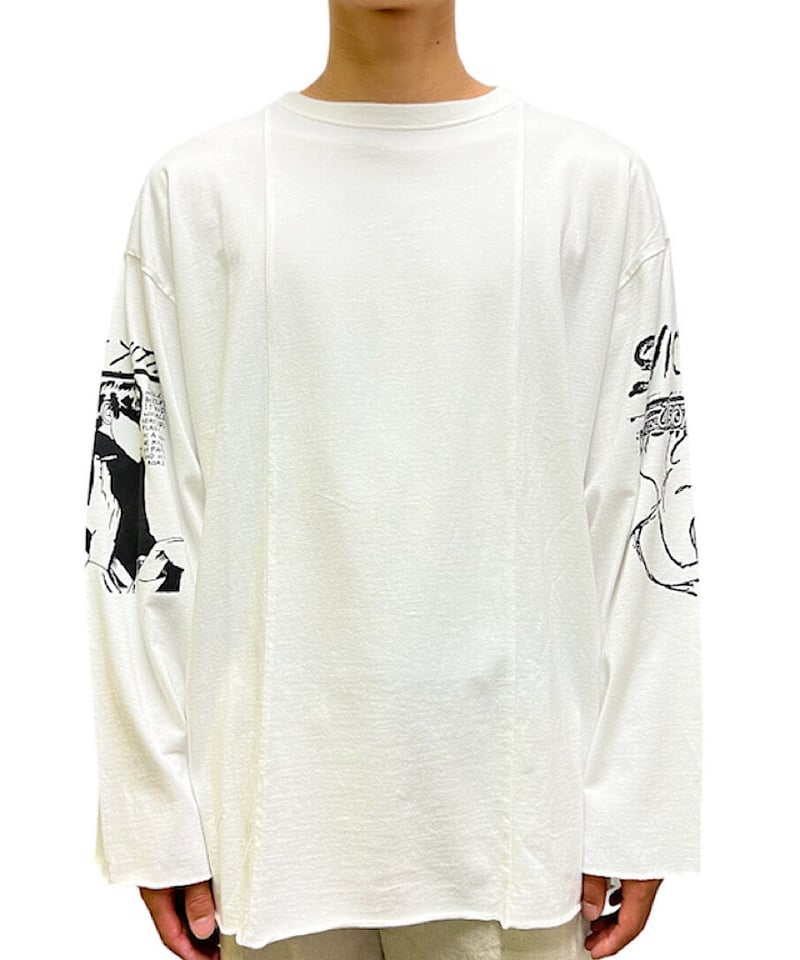 美品SONIC YOUTH©WEYEP Sleeve Rocktee White WEYEP No.W×S-001 WEYEP©︎SONIC YOUTH Sleeve Roc