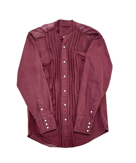 ADJANI　Yasumin-W-002　5 TUCK SHIRT (TWILL)
