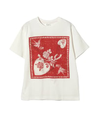 RHODOLIRION　 NO.RV1073A  Hanky Printed Tee