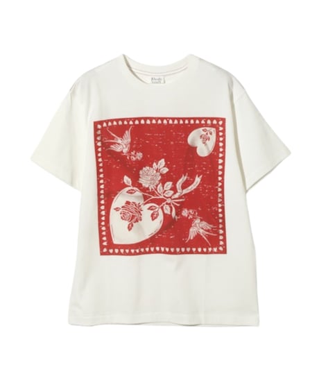 RHODOLIRION　 NO.RV1073A  Hanky Printed Tee