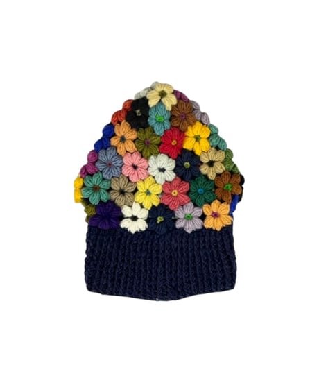 MacMahon Knitting Mills  Balaclava-Flower Crochet