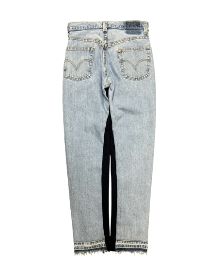 ADJANI　Yasumin-D-007　SWITCHING RIB PANTS