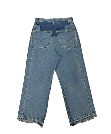 ADJANI　Yasumin-D-002　PLEATS WIDE PANTS